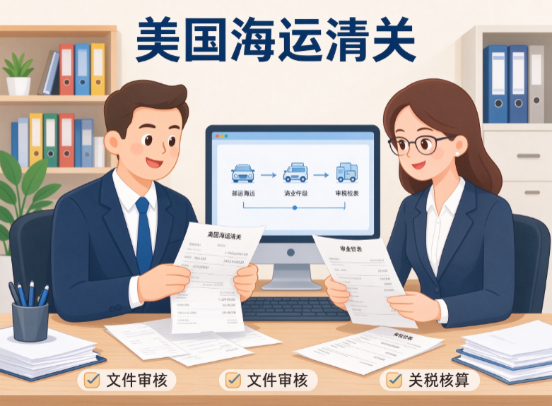美国海运清关：船到港了，为什么还提不了柜？